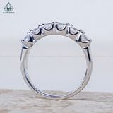  RX576 Nhẫn kết CZ TRẮNG 3.5mm 