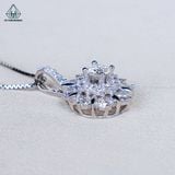  PX368 6mm Mặt dây hoa đá 