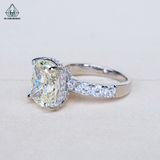  R021 Nhẫn nữ Radiant 11.8mmx9.7mm 
