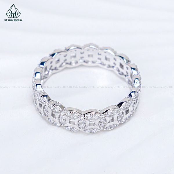  R022 Nhẫn nữ kim tiền 