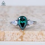  RX588 Nhẫn nữ PEAR 7*10mm 