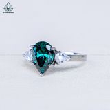  RX588 Nhẫn nữ PEAR 7*10mm 