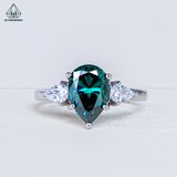  RX588 Nhẫn nữ PEAR 7*10mm 