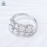  RX594 Nhẫn nữ kết FULL MOIS 2.6mm-5.4mm 