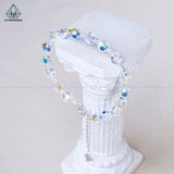  B110 Lắc tay pha lê bản 3mm-6mm 