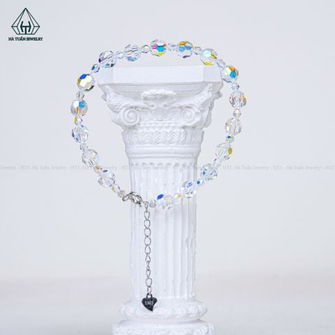 B110 Lắc tay pha lê bản 3mm-6mm