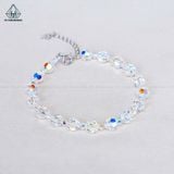  B110 Lắc tay pha lê bản 3mm-6mm 