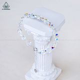  B110 Lắc tay pha lê bản 4mm-6mm 