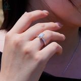 RX665 FULL MOIS Oval 6*8mm Nhẫn nữ
