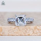  RG384 VT14K FULL LAB Asscher 8.1*8.1mm 
