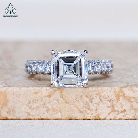 RG384 VT14K FULL LAB Asscher 8.1*8.1mm