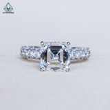  RG384 VT14K FULL LAB Asscher 8.1*8.1mm 