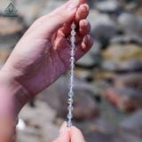  B110 Lắc tay pha lê bản 3mm-6mm 