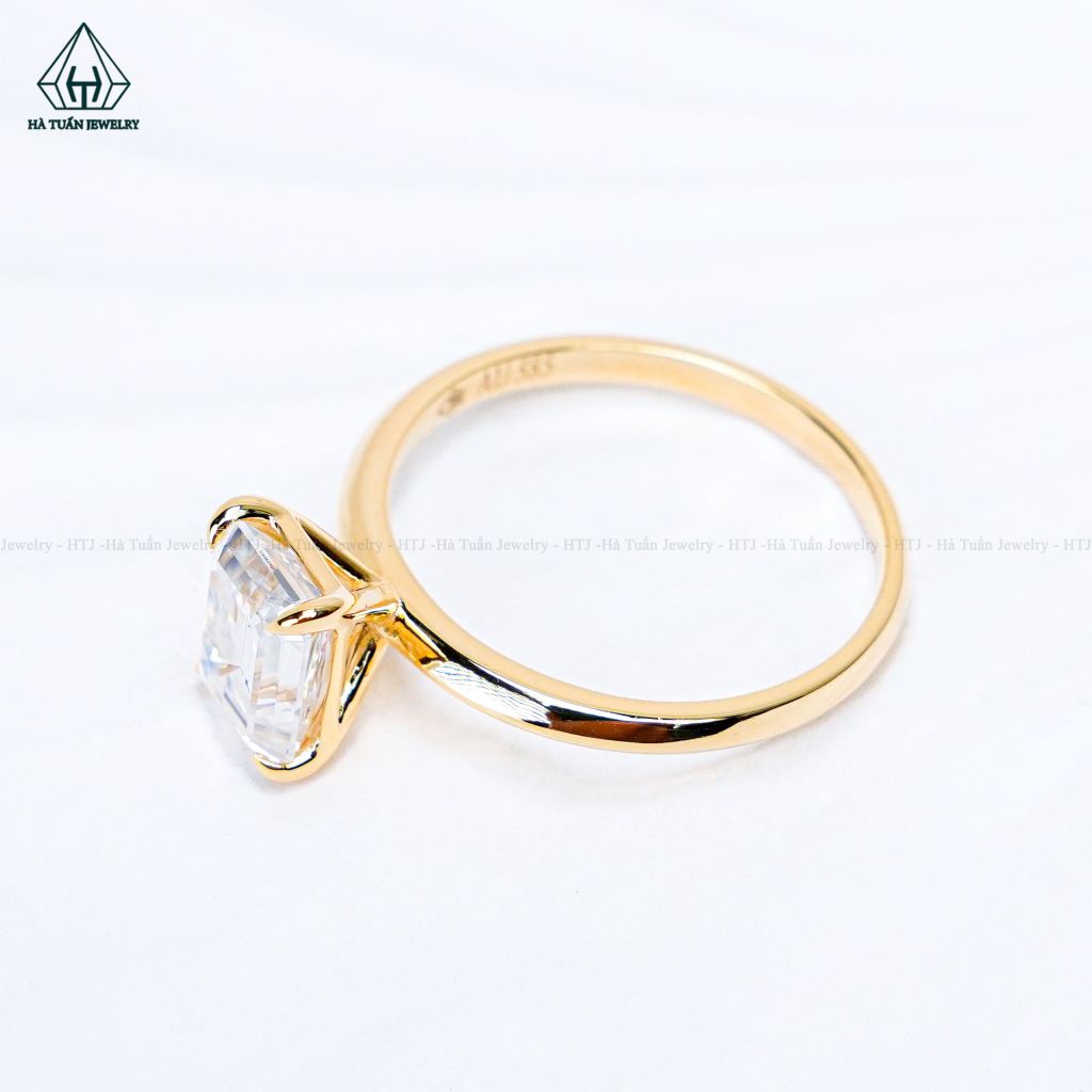 RG218 VV14K Emerald 6*8mm