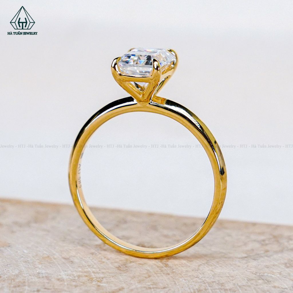 RG218 VV14K Emerald 6*8mm