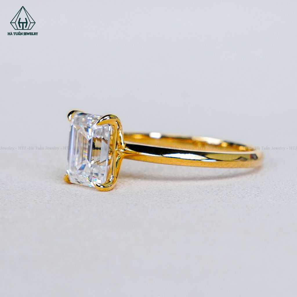 RG218 VV14K Emerald 6*8mm