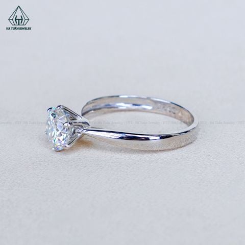 RX673 6mm Nhẫn nữ trơn 6 chấu