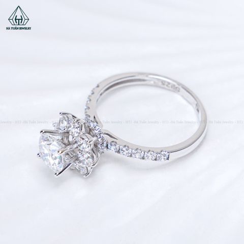 RX675 6mm Nhẫn nữ đài hoa