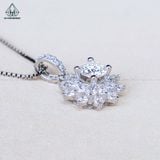  PX370 6.3mm Mặt dây hoa đá 10 cánh 