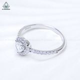  R020 Nhẫn nữ trái tim 