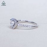  R020 Nhẫn nữ trái tim 
