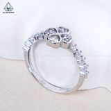  R023 Nhẫn nữ cỏ 4 lá 