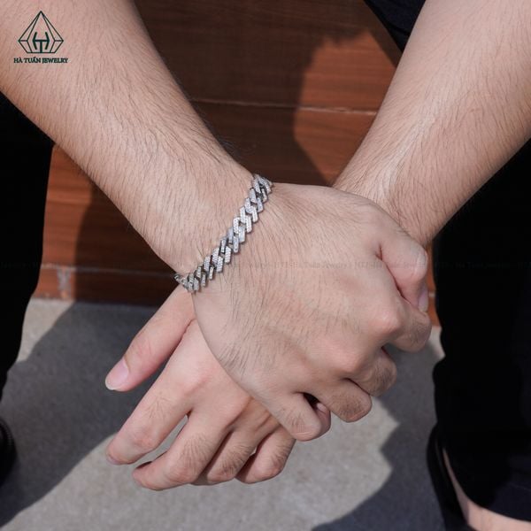  B052 10mm Lắc tay Cuban 