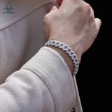  B050 11mm Lắc tay Cuban 