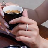  RX600 FULL MOIS 3mm Nhẫn nữ full vòng 