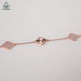  B900 Lắc tay VAN hồng đá móc máy 