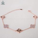  B900 Lắc tay VAN hồng đá móc máy 