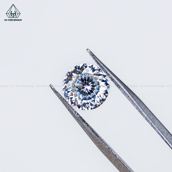  Moissanite trắng 161 giác MW161 
