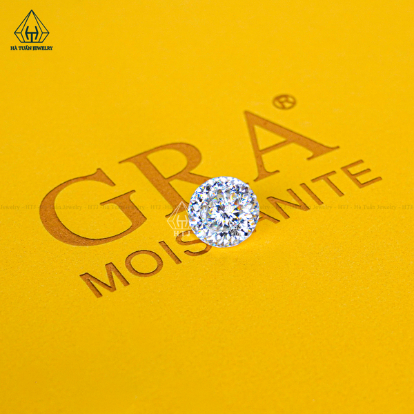  Moissanite trắng 161 giác MW161 