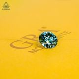  Moissanite xanh lá 57 giác MG57 