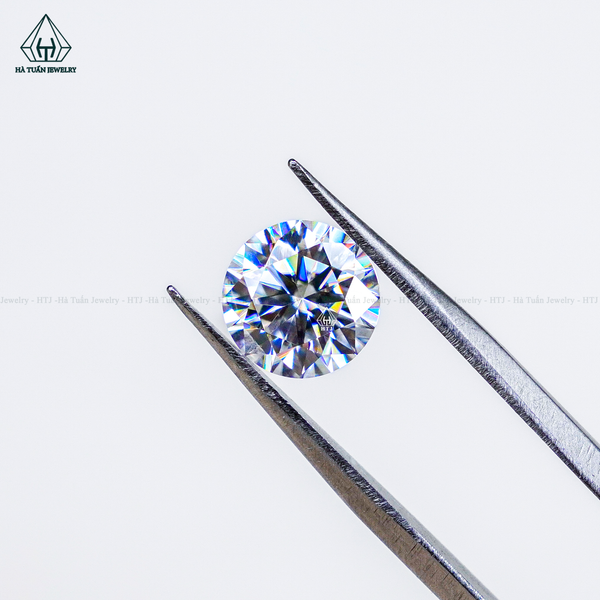  Moissanite trắng 57 MW57 