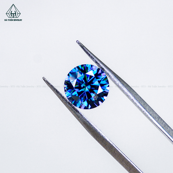  Moissanite Blue MB57 