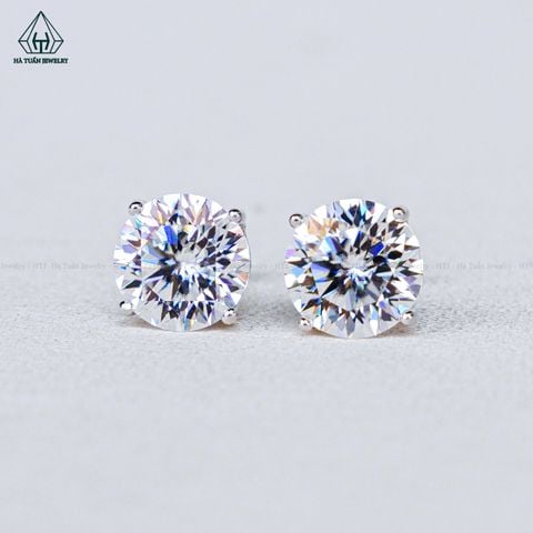 EX496 Bông tai chủ MOIS 6.5mm (không mã cạnh)