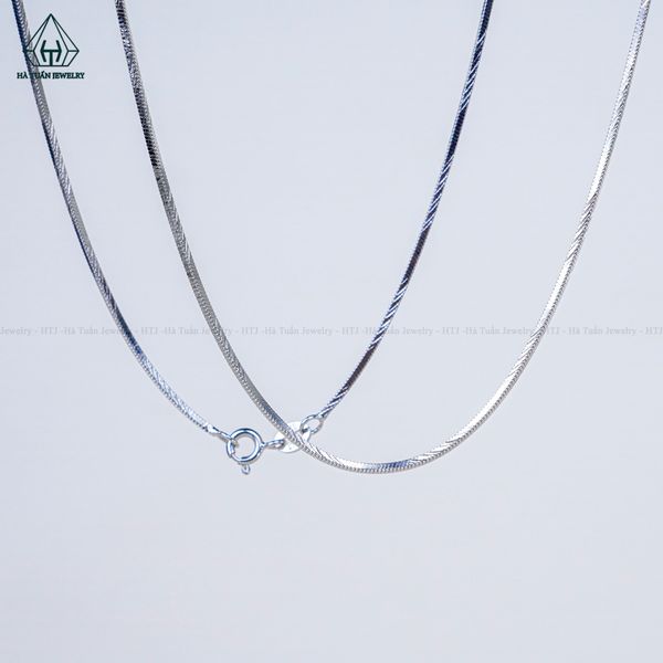  NCX069 1.2mm Dây chuyền vuông khía chéo 