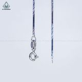  NCX069 1.2mm Dây chuyền vuông khía chéo 