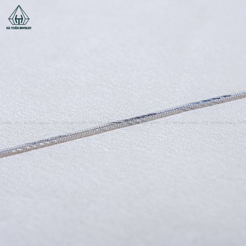 NCX069 1.2mm Dây chuyền vuông khía chéo
