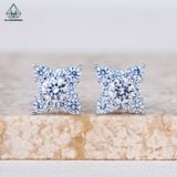  EX501 4mm Bông tai sao 4 cánh 