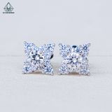  EX501 4mm Bông tai sao 4 cánh 