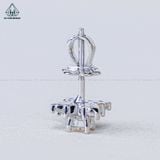  EX501 4mm Bông tai sao 4 cánh 