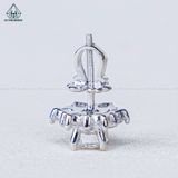  EX500 5mm Bông tai hoa tuyết 