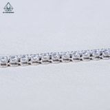  N691 Dây mặt liền full đá cz bướm móc máy 