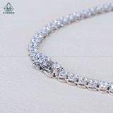  N691 Dây mặt liền full đá cz bướm móc máy 