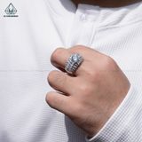  RMX184 8mm Nhẫn nam baguette 