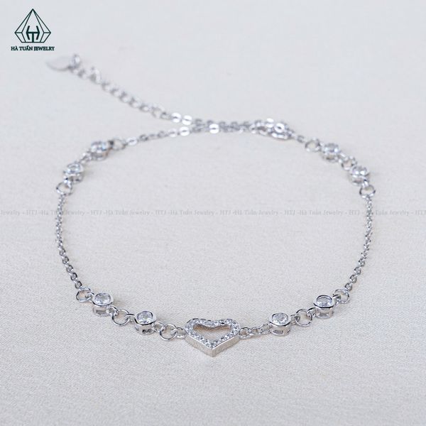  A442 Lắc chân tim đá 