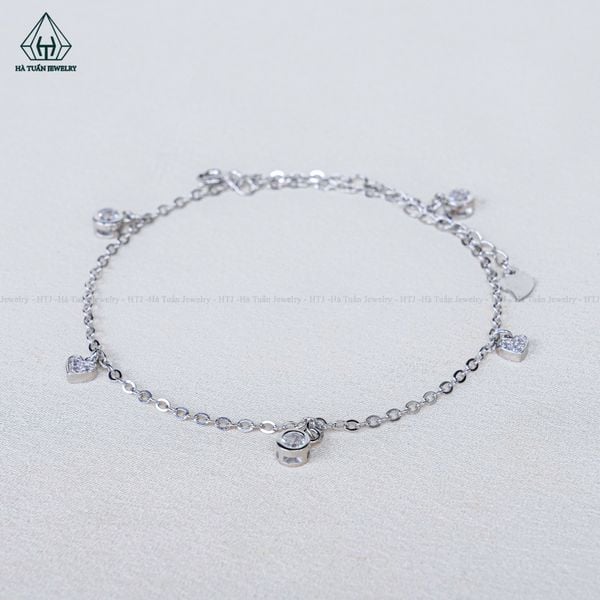  A443 Lắc chân charm rơi 