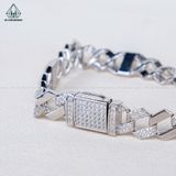  B054 8mm Lắc tay Cuban 